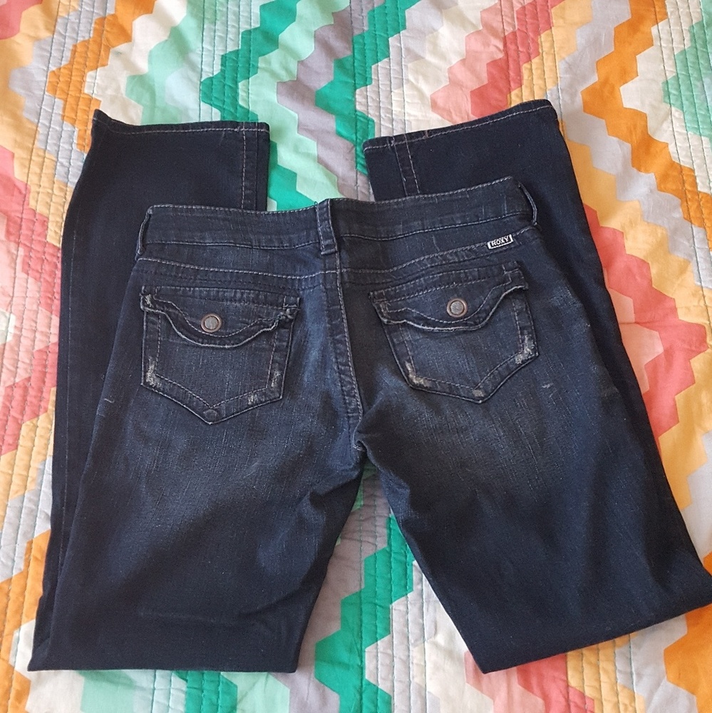 ROXY ⭐ BOOT CUT JEANS ⭐ SIZE 13 JR or 10/12 WOMEN'